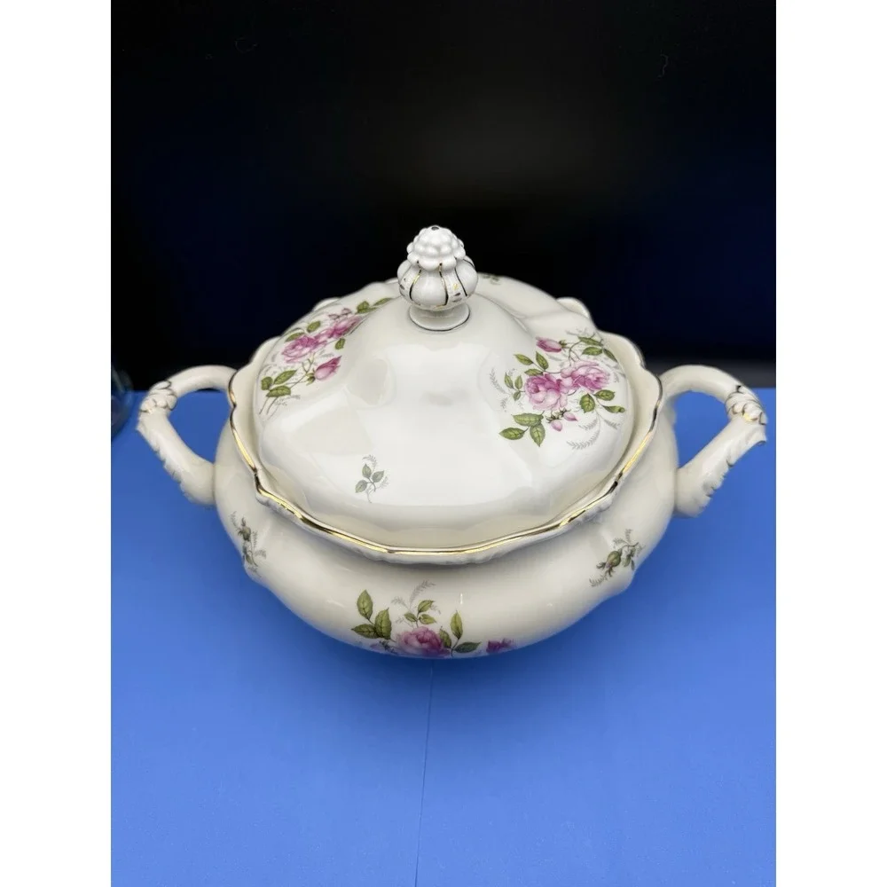 Vintage Rosenthal Fine China Courtship Covered Serving Bowl